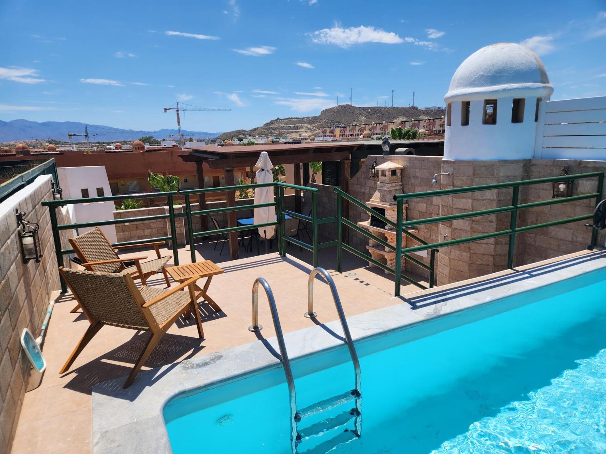 Atico Duplex Espectacular Marmolado Con Piscina Privada! Apartment Vera Luaran gambar